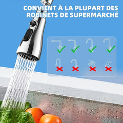 All-Purpose Kitchen Faucet Bubbler